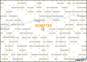 map of Scheften