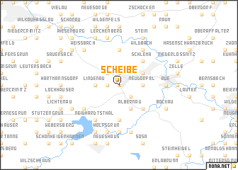 map of Scheibe