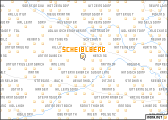 map of Scheiblberg