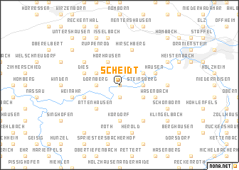 map of Scheidt