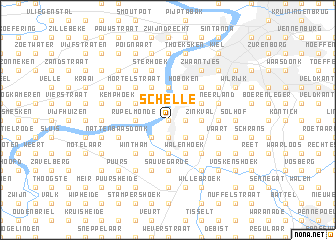 map of Schelle