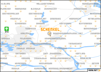 map of Schenkel