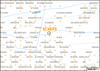 map of Scheps