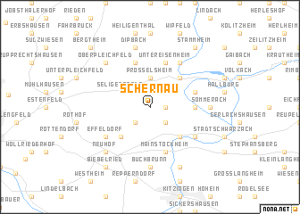 map of Schernau