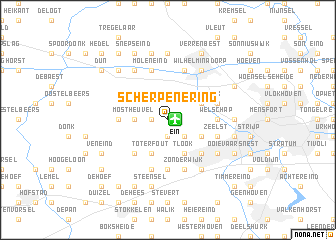 map of Scherpenering