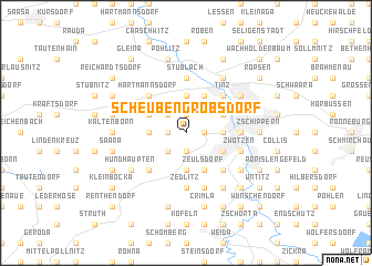 map of Scheubengrobsdorf