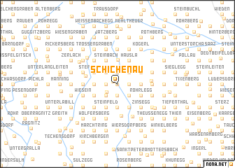map of Schichenau