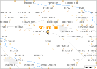 map of Schierloh