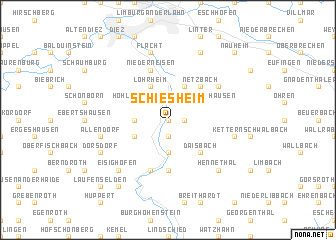 map of Schiesheim