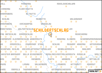 map of Schildertschlag