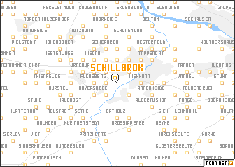 map of Schillbrok