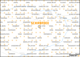 map of Schipbroek