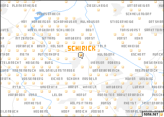 map of Schirick