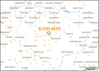 map of Schirlberg