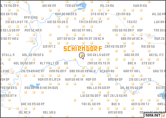 map of Schirmdorf