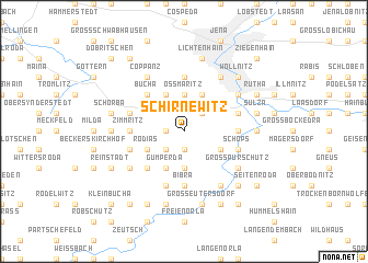 map of Schirnewitz
