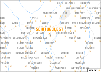 map of Schitu-Goleşti
