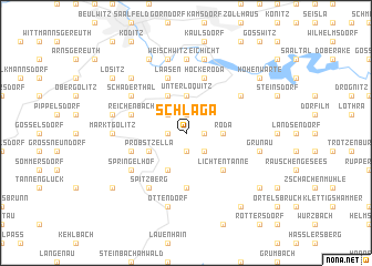 map of Schlaga