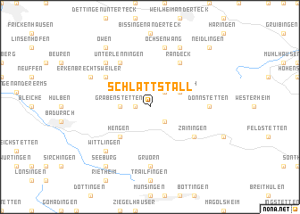 map of Schlattstall