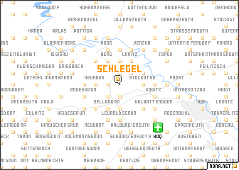 map of Schlegel