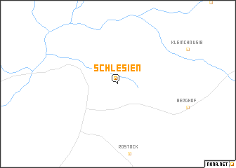 map of Schlesien