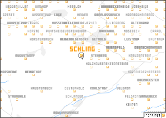 map of Schling