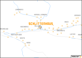 map of Schlittenhaus