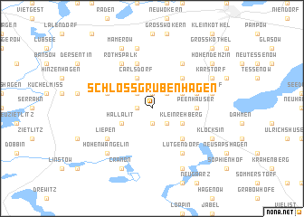 map of Schloß Grubenhagen