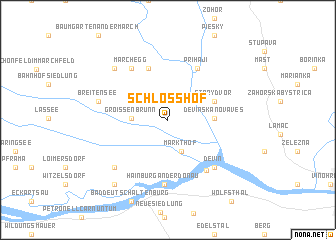 map of Schloßhof