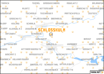 map of Schloßkulm