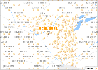 map of Schlößl