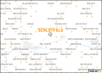 map of Schlotfeld