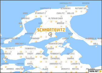 map of Schmantevitz