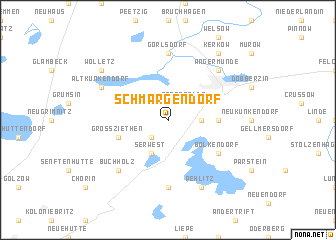 map of Schmargendorf