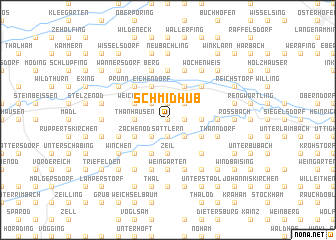 map of Schmidhub