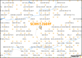 map of Schmitzdorf