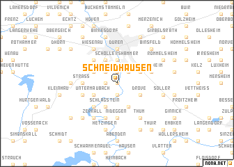 map of Schneidhausen