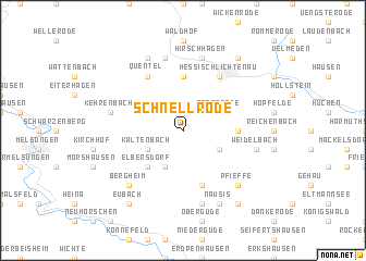map of Schnellrode
