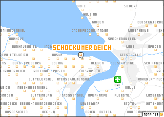 map of Schockumerdeich