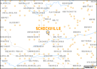 map of Schockville