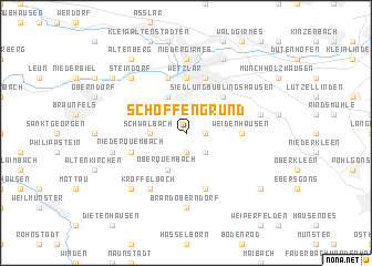 map of Schöffengrund