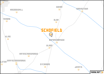 map of Schofield