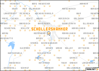 map of Schöllershammer