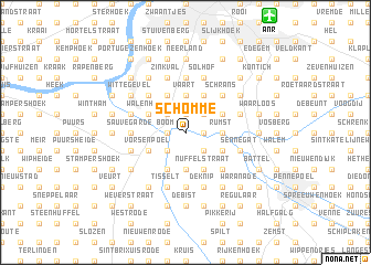 map of Schomme