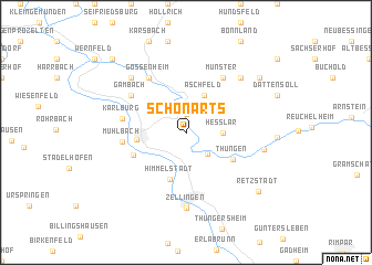 map of Schönarts