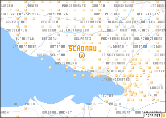 map of Schönau