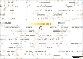 map of Schönbächle