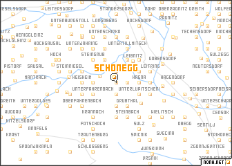 map of Schönegg