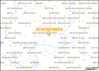 map of Schönenberg