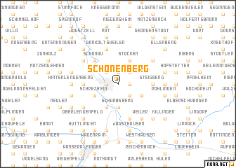 map of Schönenberg